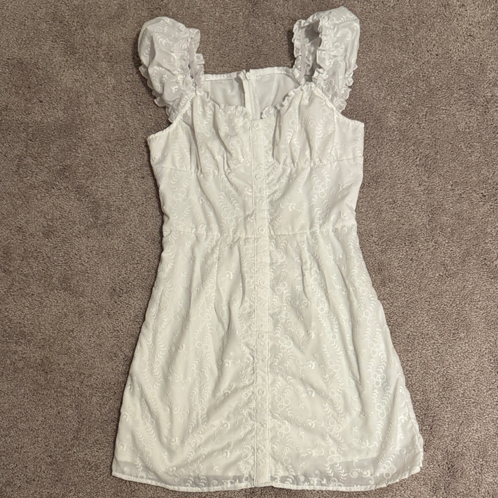SHEIN Elegant White Dress